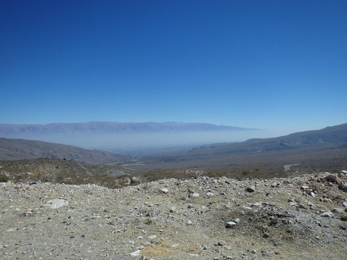 A back view from whence we came, Amaichá del Valle.